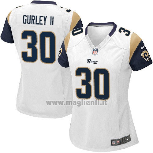 Maglia NFL Game Donna Los Angeles Rams Gurley Bianco